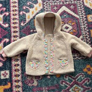 Baby Boden 6-9m Hooded Sweater